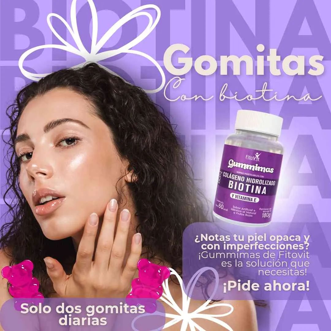 COLAGENO BIOTINA GOMITAS X60UND FITOVIT